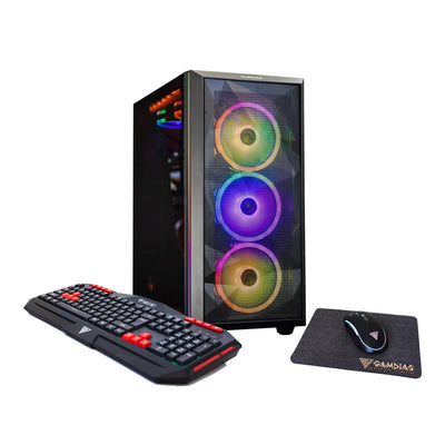 Omega 5 Gaming Desktop, Core I5-12600 6-Core 12-Threads 4.8Ghz Boost, RTX 3070