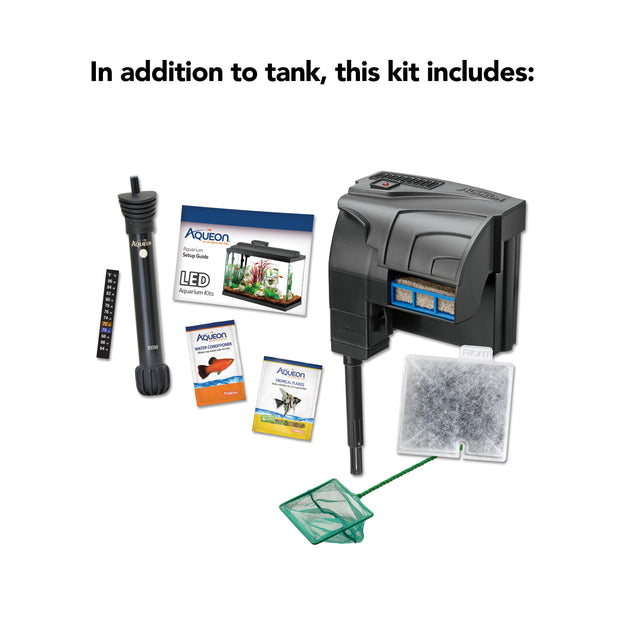 Aquarium Starter Kit with LED Lighting 20 High