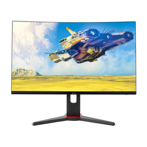 27" Curved FHD (1920 X 1080P) 165Hz 1Ms Adaptive Sync Gaming Monitor with Cables, Black