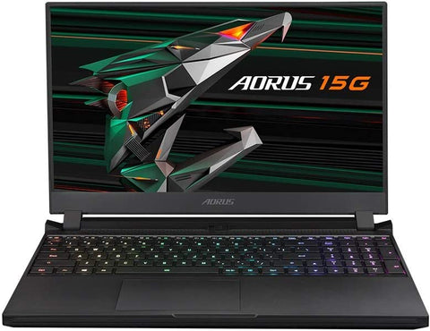 CUK AORUS 15G by Gigabyte 15 Inch Gamer Notebook (Intel Core I7, 32GB RAM, 2TB Nvme SSD, NVIDIA Geforce RTX 3080 8GB, 15.6" FHD 240Hz IPS, Windows 10 Home) Gaming Laptop Computer