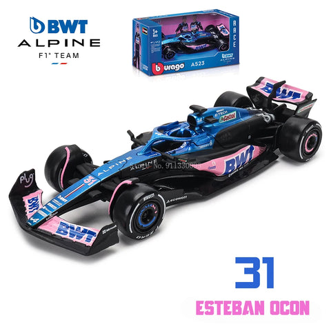 Bburago 1:43 NEW 2023 Mclaren F1 Team MCL60 4# Lando Norris 81# Oscar Piastri Formula One Alloy Super Toy Die Cast Car Model