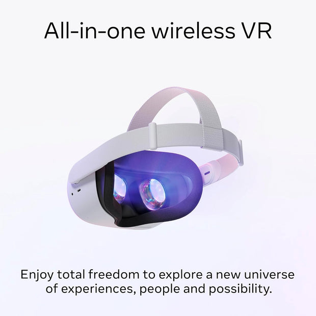 Quest 2 — Advanced All-In-One Virtual Reality Headset — 128 GB