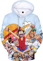 Anime Hoodie Fashion Cosplay Sweatshirt 3D Full-Printed Cartoon Soft Pullover