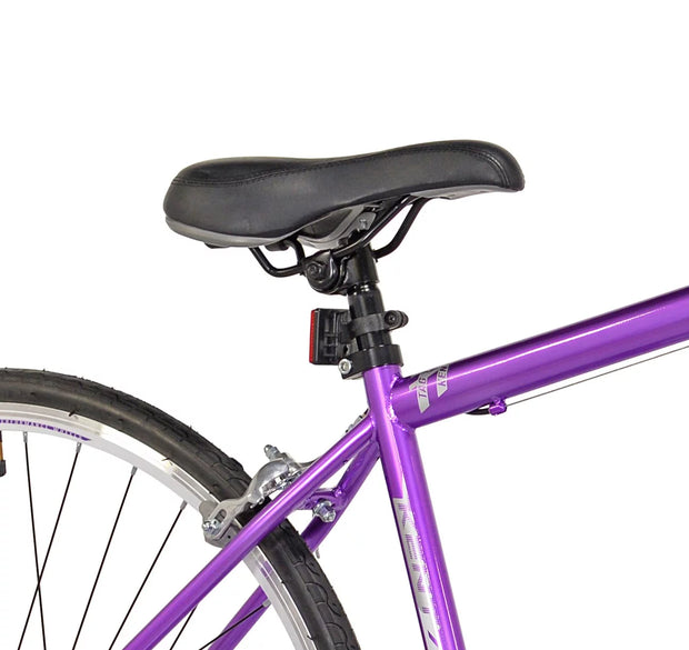 700C Women'S Roadtech Road Bicycle, Purple/White