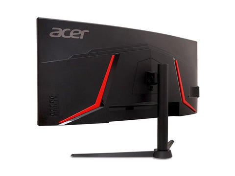 Nitro XZ342CU V3Bmiiphx 34" 1500R 21:9 Curved QHD (3440 X 1440) AMD Freesync Premium Gaming Monitor, 180Hz Refresh Rate, 1Ms VRB, VESA Displayhdr 400, VESA Mounting Compliant (1 X Display Ports &