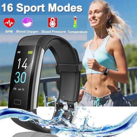 Smart Watch, Fitness Tracker for Android &Iphone, with Step Counter for Kids Women Men