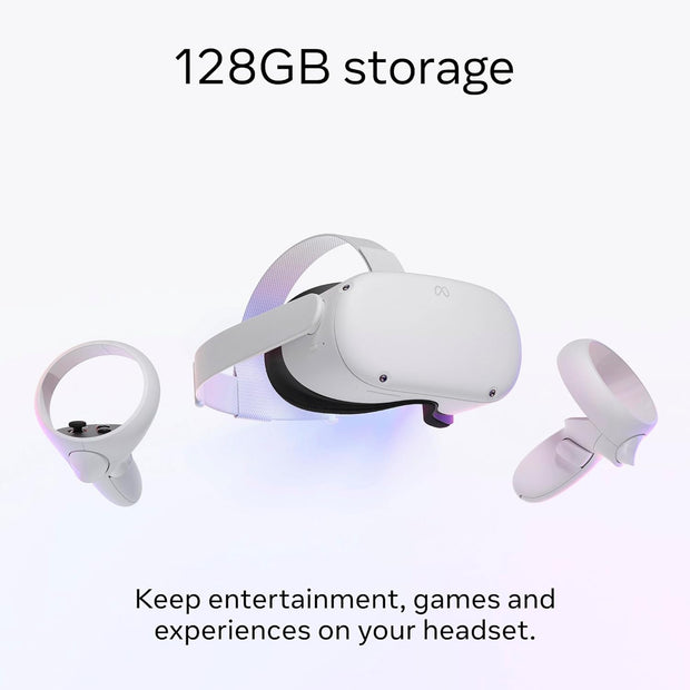 Quest 2 — Advanced All-In-One Virtual Reality Headset — 128 GB