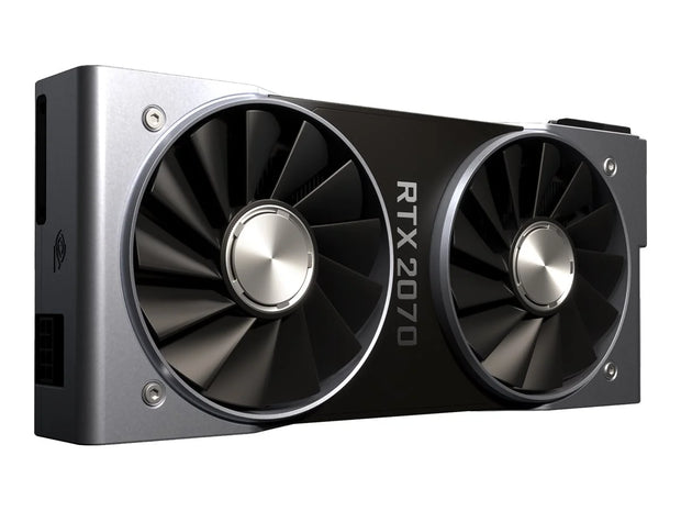 Geforce RTX 2070 - Founders Edition - Graphics Card - GF RTX 2070 - 8 GB GDDR6 - Pcie 3.1 - HDMI, Displayport, USB-C