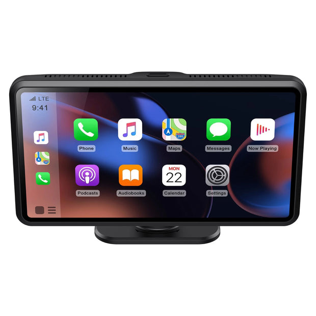 5” Apple Carplay & Android Auto Car Stereo with Bluetooth, Voice Control and Navigation, New