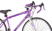 700C Women'S Roadtech Road Bicycle, Purple/White