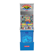 Street Fighter II Big Blue Arcade Machine with Riser and Stool Bundle