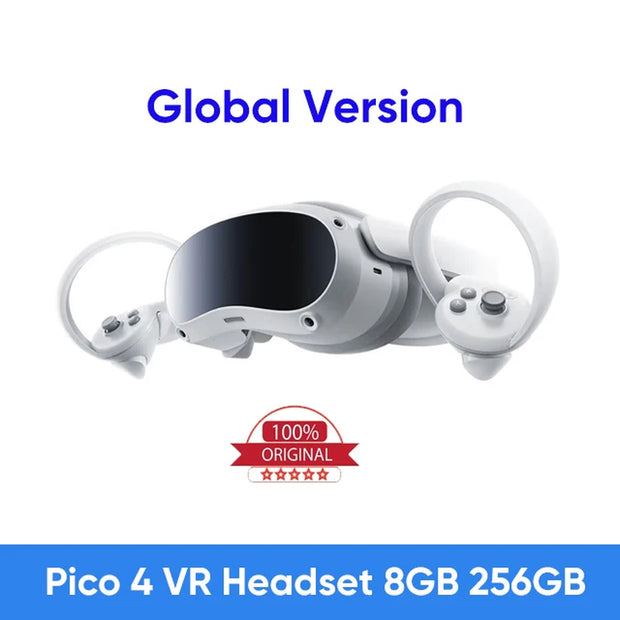 4 VR Headset All-In-One Virtual Reality Headset 3D VR Glasses 4K+ Display for Stream Gaming  4 Vr