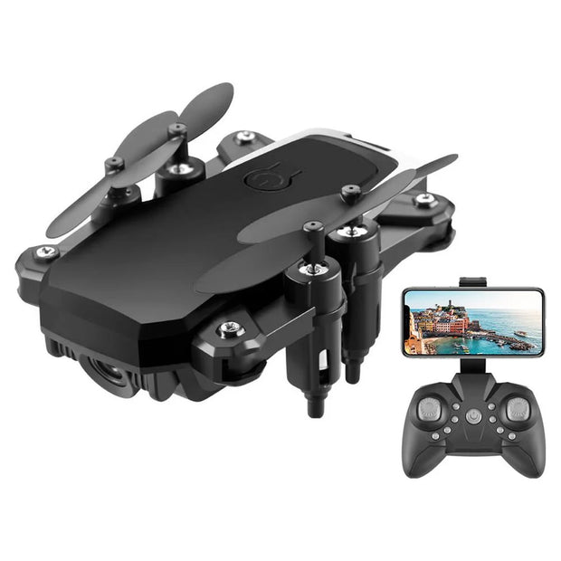 LF606 2.4G RC Drone with Camera 4K Wi-Fi FPV Mini Drone Altitude Holding Headless Mode Quadcopter with Portable Bag