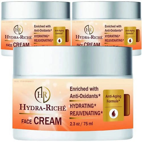 Hydra Riche anti Aging Cream Skincare Skincream Serum (3 Pack)