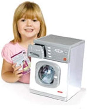 Electronic Washer | Realistic Toy Washing Machine for Children Aged 3+ | Equipped with Lights and Buttons to Spark Their Imagination , Grey