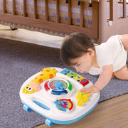 Baby Musical Toys 6 to 12 Months Early Educational Activity Table for Toddlers 1-3 Learning Table Baby Boy Girls Toys 12-18 Months Best Birthday Gifts 9.6X8.6X6.0 Inches