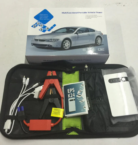 20000Mah Car Jump Starter Booster Jumper Box Power Bank Battery Charger Portable