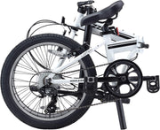 Zizzo Campo 28Lb Lightweight Aluminum Frame Shimano 7-Speed Folding Bike 20-Inch