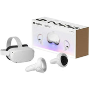 Meta Quest 2 () - Advanced All-In-One Virtual Reality Headset 128GB Bundle + Mazepoly Accessories