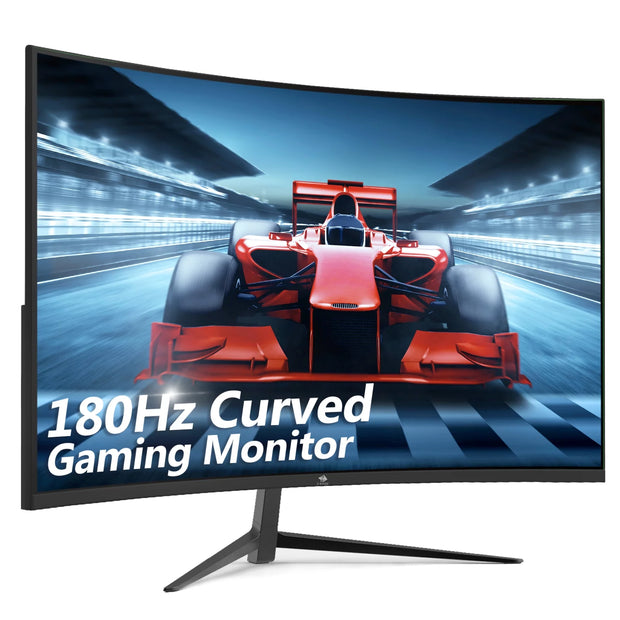 UG24 24-Inch Curved Gaming Monitor 180Hz(Dp) 144Hz(Hdmi) 1Ms Full HD 1920X1080 HDMI DP Port