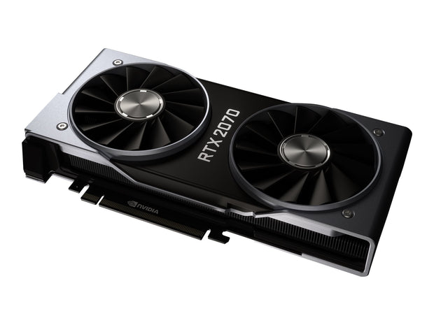 Geforce RTX 2070 - Founders Edition - Graphics Card - GF RTX 2070 - 8 GB GDDR6 - Pcie 3.1 - HDMI, Displayport, USB-C