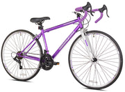 700C Women'S Roadtech Road Bicycle, Purple/White