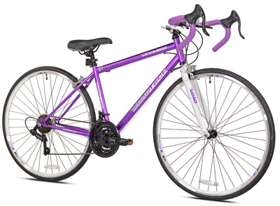 700C Women'S Roadtech Road Bicycle, Purple/White