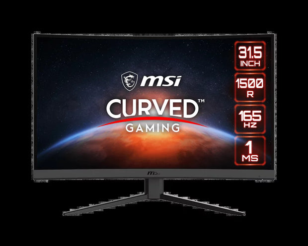 Optix G32C4W 31.5" FHD 1920X1080 1Ms 165Hz 2Xhdmi 1Xdp AMD Freesync Curved Gaming Monitor (Factory Used)