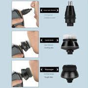 5-In-1 Rotary Electric Shaver 4D Rechargeable Bald Head Hair Beard Trimmer Razor