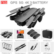 F6 GPS Drone 4K Camera HD FPV Drones with Follow Me Wifi Optical Flow Foldable RC Quadcopter Professional Dron Toys