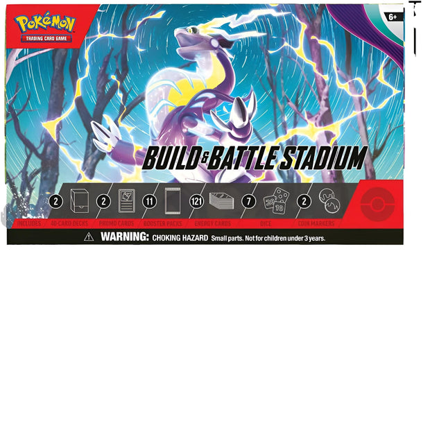 Cards - Scarlet & Violet Build & Battle STADIUM (2 B&B Boxes, Packs & More)