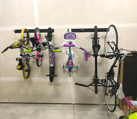 BLAT Bike Wall Storage Rack | Holds 4 Bicycles