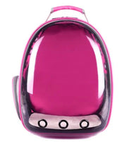 Bubble Pet Sightseeing Backpack: Portable and Stylish Carrier for Small Animals