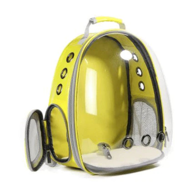 Bubble Pet Sightseeing Backpack: Portable and Stylish Carrier for Small Animals