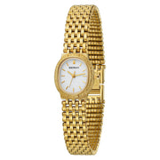 Golden Women Wristwatch Small Dial Ladies Gold Watch Bracelet Jewelry Quartz Lady Watch Compact Stylish Luxury Women Watch