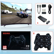 Retro Video Game Console with 10888 Games Wireless 4K 64GB Arcade Classic Game Console with 2 Joysticks Gaming Console and Controller for TV