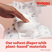 Special Delivery Hypoallergenic Baby Diapers Size 1 (Up to 14 Lbs), 198 Ct, Fragrance Free, Safe for Sensitive Skin