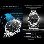 Automatic Watches for Men Waterproof Self Winding Wrist Watches for Men Fashion Men'S Mechanical Automatic Watches