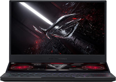 ROG Zephyrus Duo SE 15 Gaming Laptop, 15.6” 300Hz IPS Type FHD Display, NVIDIA Geforce RTX 3060, AMD Ryzen 9 5980HX, 16GB DDR4, 1TB Pcie SSD, Per-Key RGB Keyboard, Windows 10 Home, GX551QM-ES96