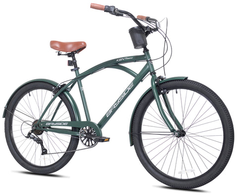 26-Inch Bayside Men'S Cruiser Bicycle, Green