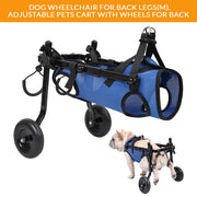 Dog Wheelchair for Back Legs, Light Weight Dog Wheelchair Cart