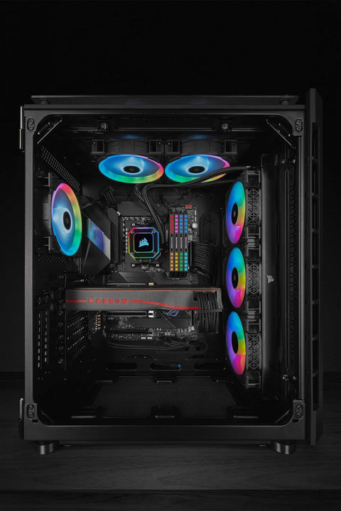 Icue H150I Elite Capellix Liquid CPU Cooler, RGB Pump + Fans, 360Mm for Radiator