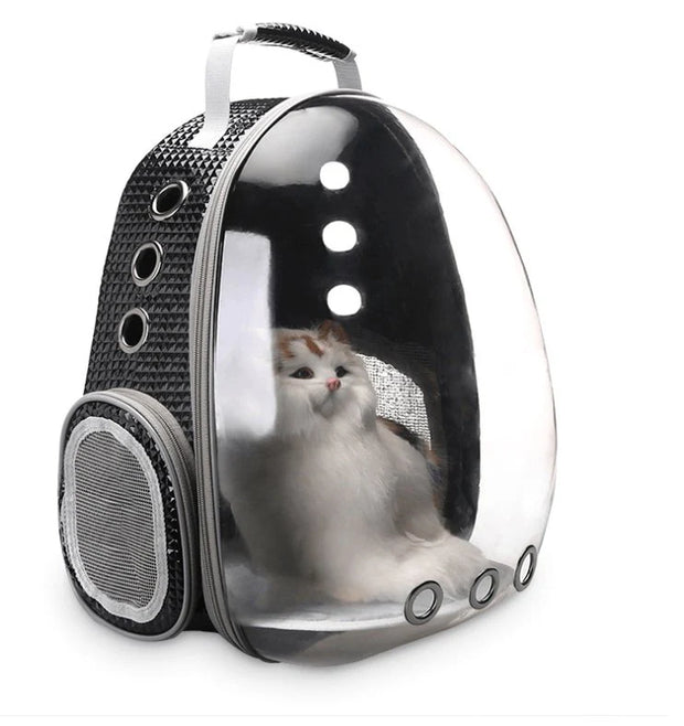 Bubble Pet Sightseeing Backpack: Portable and Stylish Carrier for Small Animals