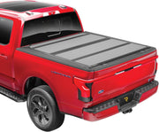 Realtruck  flip MX4 Hard Folding Truck Bed Tonneau Cover | 448131 | Fits 2019 - 2024 Chevy/Gmc Silverado/Sierra, Works W/ Multipro/Flex Tailgate 6' 7" Bed (79.4")