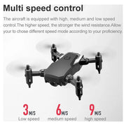 LF606 2.4G RC Drone with Camera 4K Wi-Fi FPV Mini Drone Altitude Holding Headless Mode Quadcopter with Portable Bag